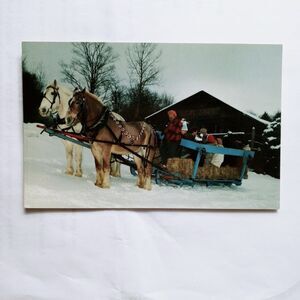 Morse Farm Sugar Shack Montpelier Vermont Postcard